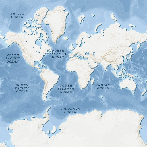 ocean map