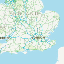 UK OS Open Zoomstack outdoor map